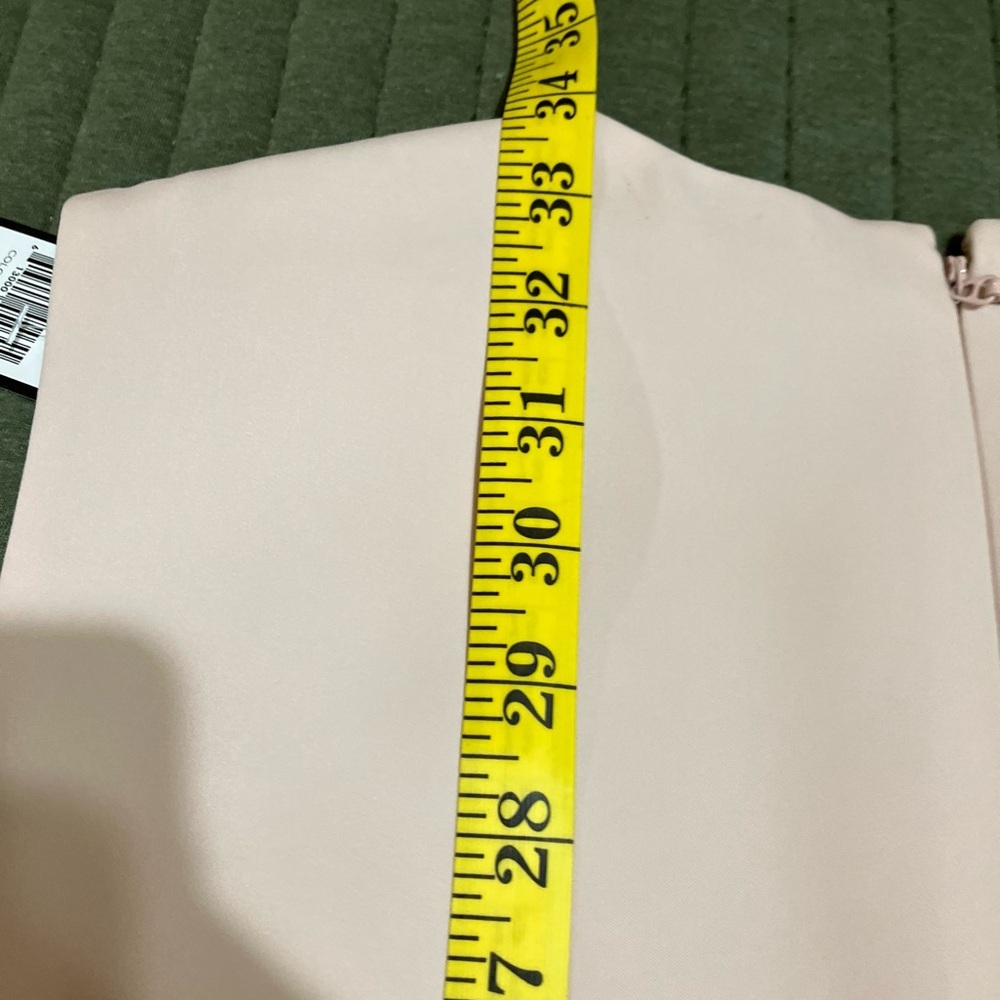 BCBGMaxAzria Claire Sleeveless Draped Skirt Dress in Bare Pink - Picture 13 of 13